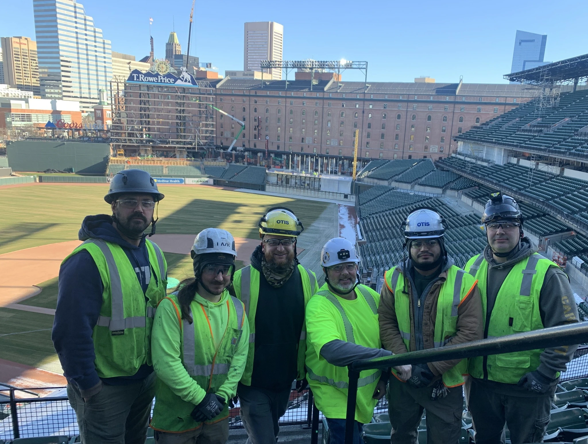 IUEC local 7 at baltimore orioles camden yards